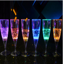 Liquid Active LED Champagne Glass 150ml