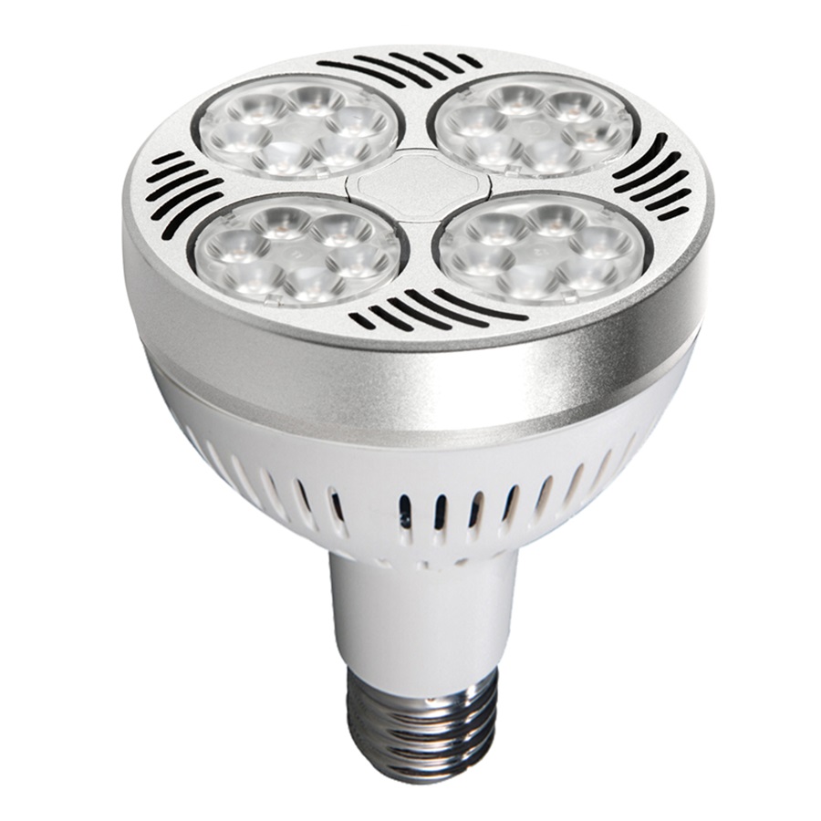 32W led Par30 spotlight with fan for commercial lighting clothing office project lighting