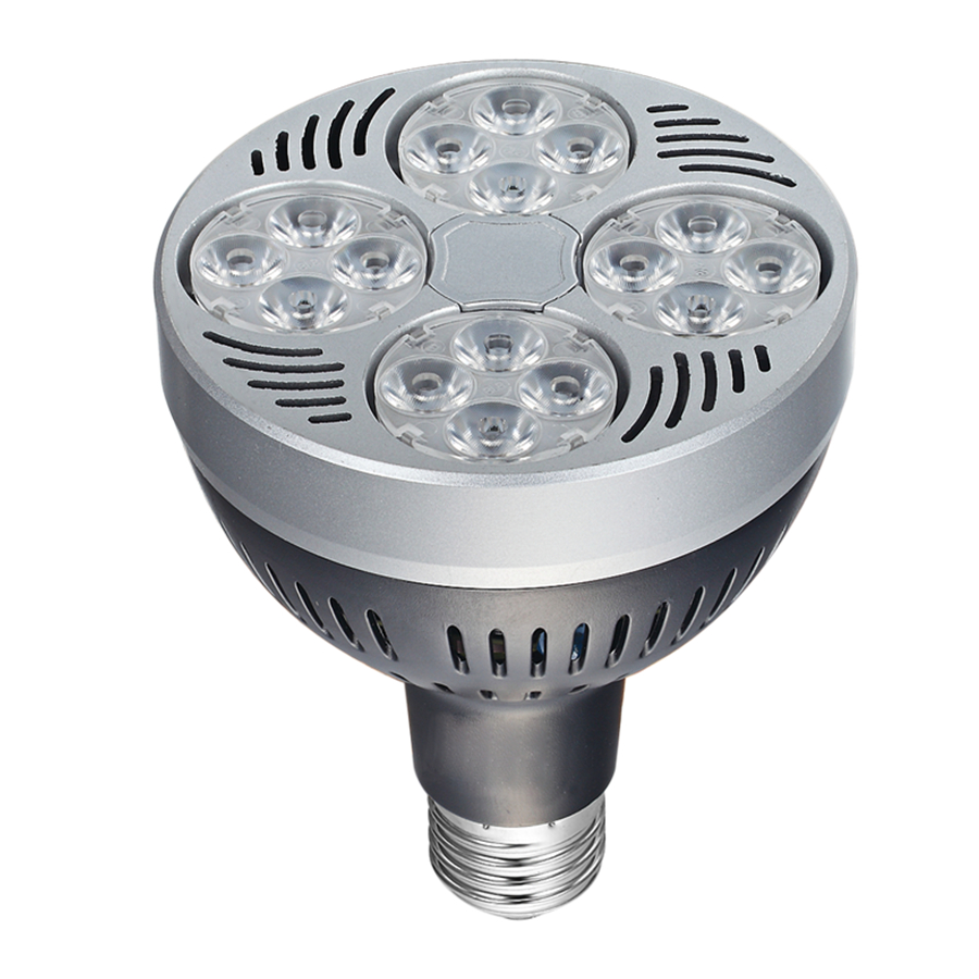 35W led Par30 spotlight with fan for commercial lighting clothing office project lighting