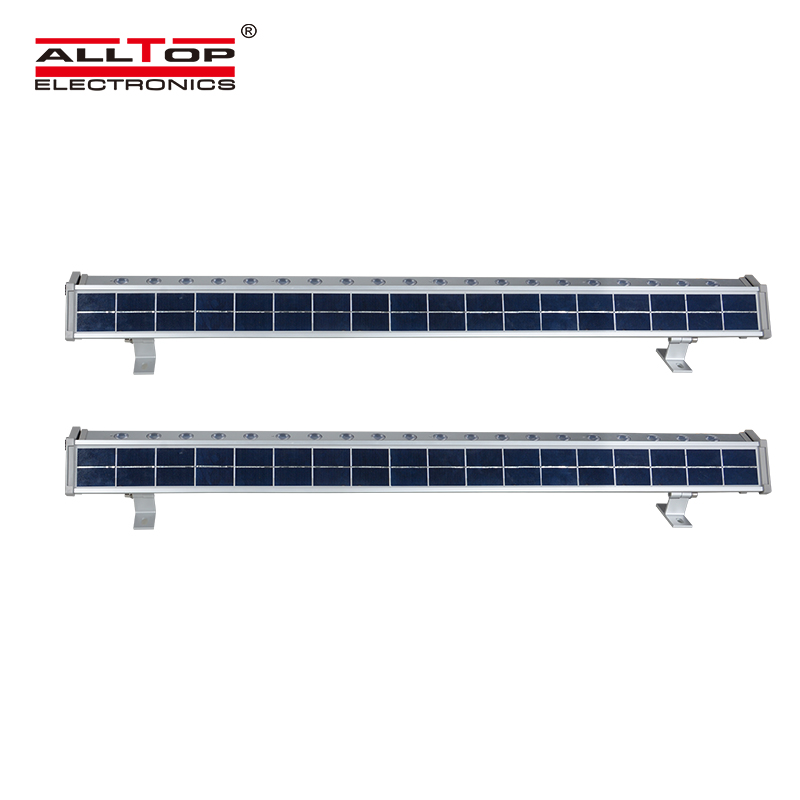 Classical Design IP65 Waterproof Aluminum housing 10w 20w solar led wall washer