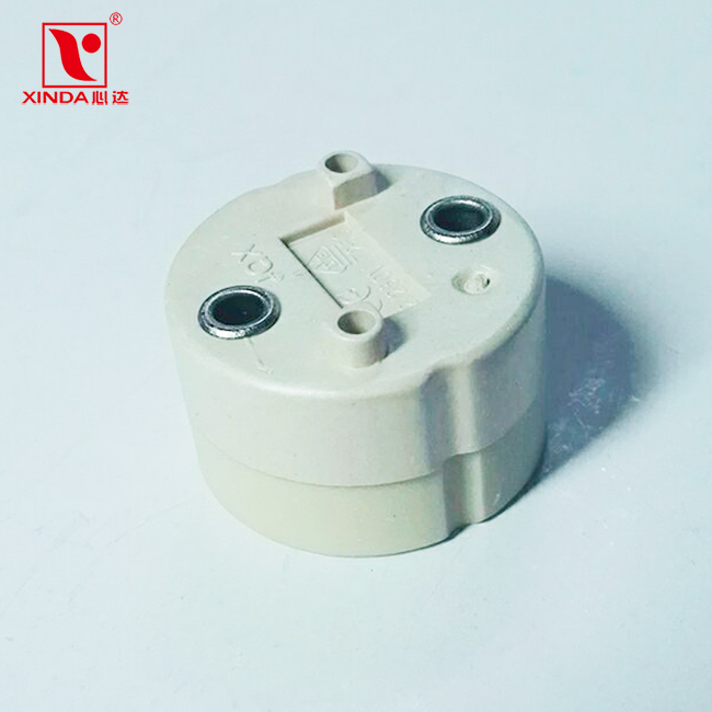 GU10 steatite lamp socket push-in for the cable VDE CUL standard