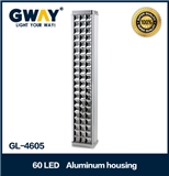 Aluminum housing(New) 60pcs of 5-6LM 3528 SMD LED light