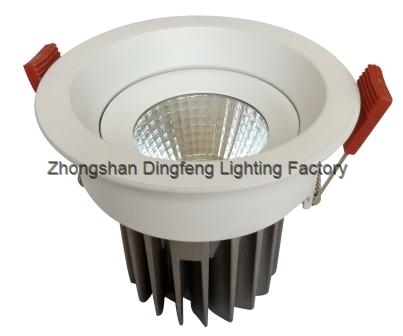 Die-casting aluminum COB downlight