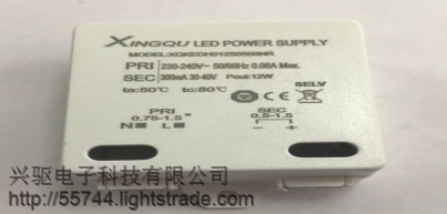 XQKEDW006S0200NS profesional manufacturer of LED ighting alve power