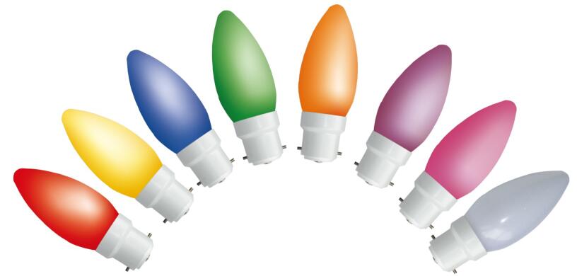 OYC-350 Holiday Decoration Small LED Colorful Bulb 0.5W 1W 2W with E27 B22 Party Light