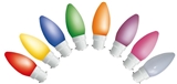 OYC-350 Holiday Decoration Small LED Colorful Bulb 0.5W 1W 2W with E27 B22 Party Light