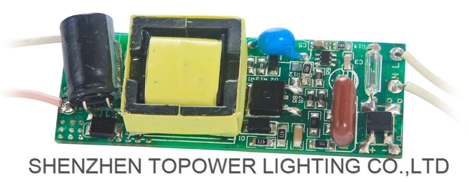 18W isolated bare board 300mA PF0.95 led driver with input AC 85-265V and output DC 24-36V or 36-60V