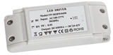 20W width voltage external led driver wth plastic housing 450mA with input AC100-277V and CE
