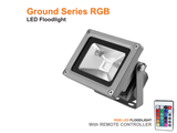 RGB ground series with LED Floodlight