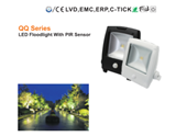 QQ Series LED floodlight with pir sensor