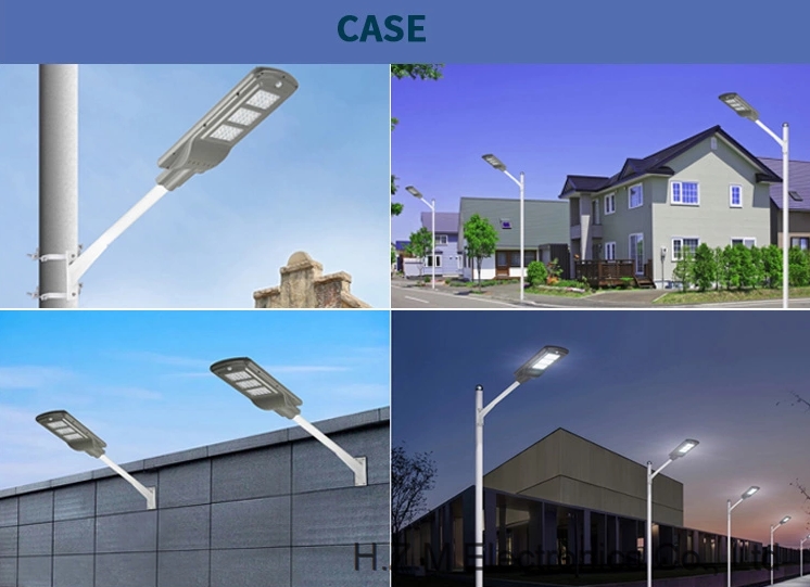 IP66 60w all in one Solar Motion Sensor Light with 50cm lamp arm and remote