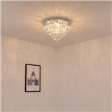 Famous Clear Modern Crystal Ceiling Chandelier Lighting
