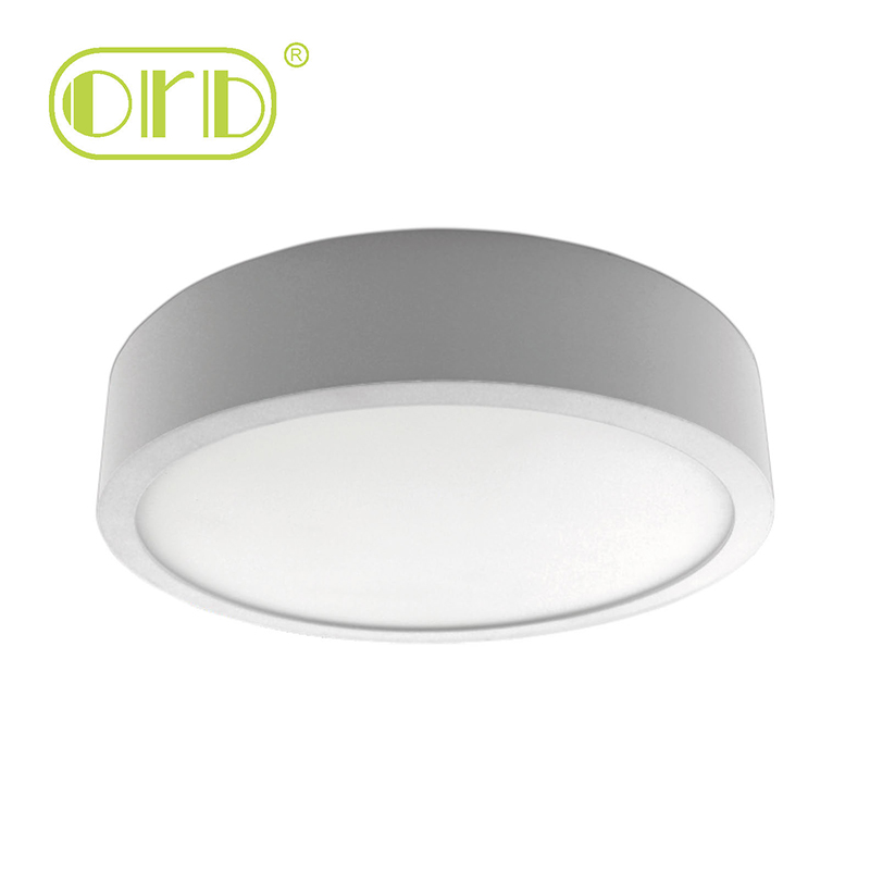 6 9 12 18 24 30W SMD White Aluminum LED Ceiling Down Light 70LM W Round Panel Light Surface Mounted