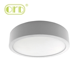 6 9 12 18 24 30W SMD White Aluminum LED Ceiling Down Light 70LM W Round Panel Light Surface Mounted