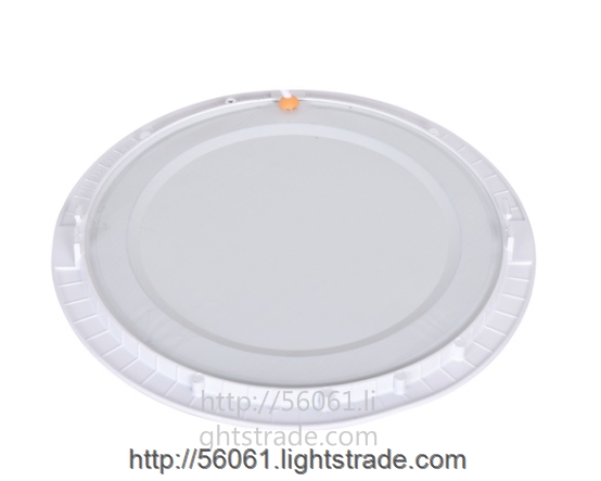 LED circular square panel lamp glass PS can be customized 3W 6W 9W 12W 15W 18W 24W