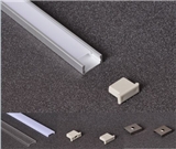 slided PC cover led aluminium profiles for indor lighting