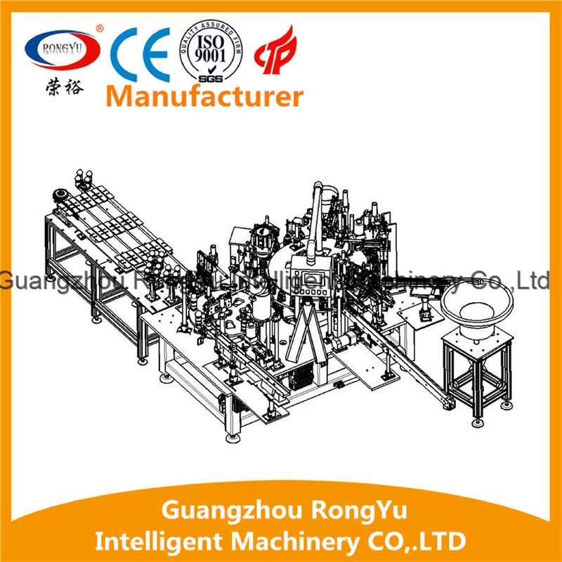 LED bulb light semi-automatic assembly line Made in China