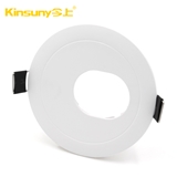 Ceiling cut out size 75mm led down light housing casing mr16 gu10 led recessed light housing