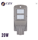 ABS Led 20W All In One Solar Street Light Fixture
