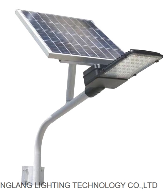 Outdoor Solar Street Lamp 50w100W150W200W New Rural LED Separate Solar Street Lamp