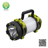 Outdoor 2-in-1 portable LED camping light and work lamp