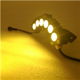 LED Corrugated Lamp Customizable RGB or single color IP65 DMX control
