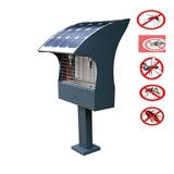 LED solar trap solar insect with flexible solar panel