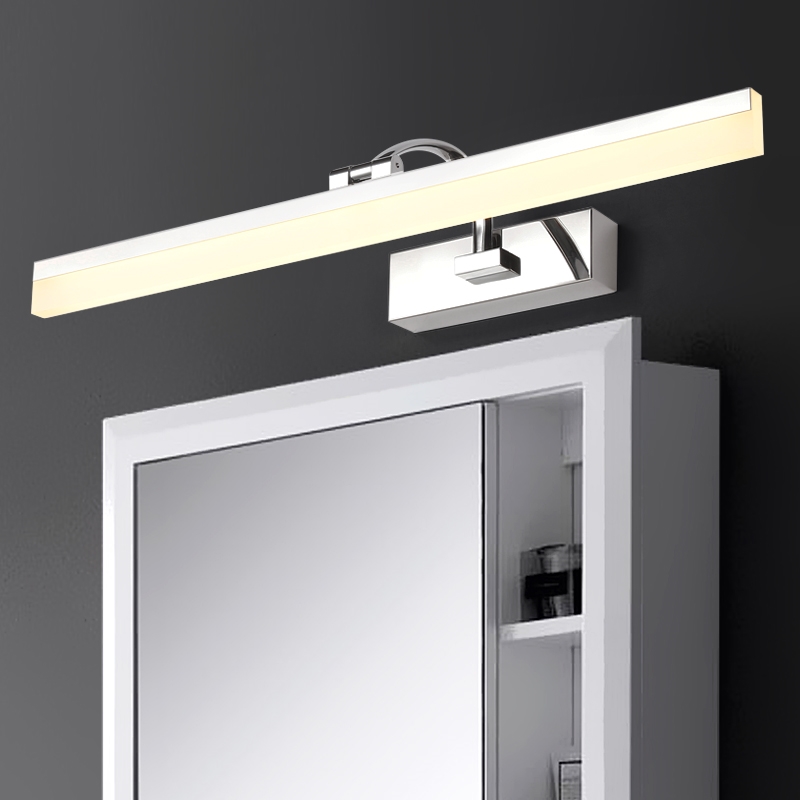 Mirror headlight modern simple waterproof bathroom LED creative wall lamp