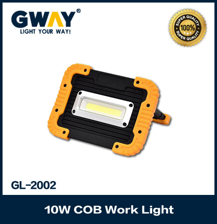 LED Work Light Waterproof Flood Lamp Power Bank Emergency Flashlight for USB