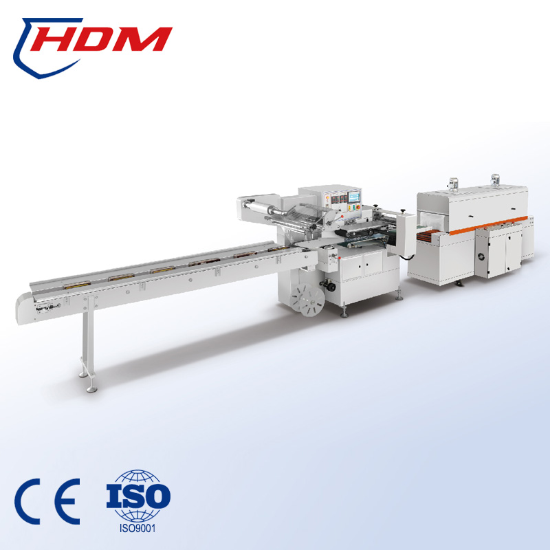 Automatic High Speed Flow Shrink Packing Machine