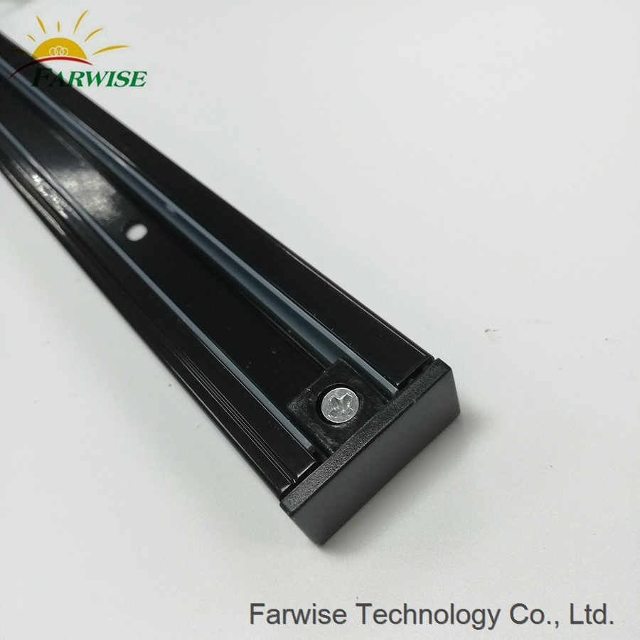 3 Wires Rail Track 3 Lines Track System for LED Commercial Light Track System Accessories