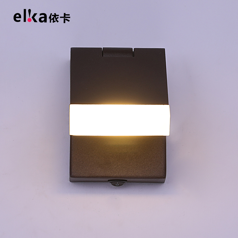 elka Modern minimalist bedroom bedside LED creative simple indoor wall lamp for hotel
