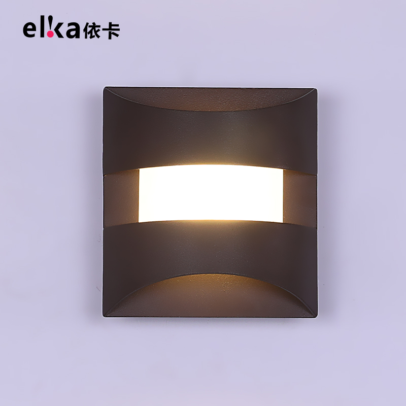 Modern wrought iron indoor small led wall lamp Aisle wall light