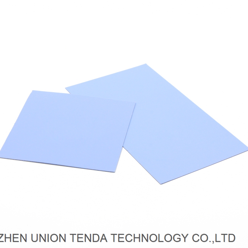 Electronic 0.5 1.0 2.0mm thermal silicone rubber sheet for equivalent Of Bergquist Laird Fujipoly