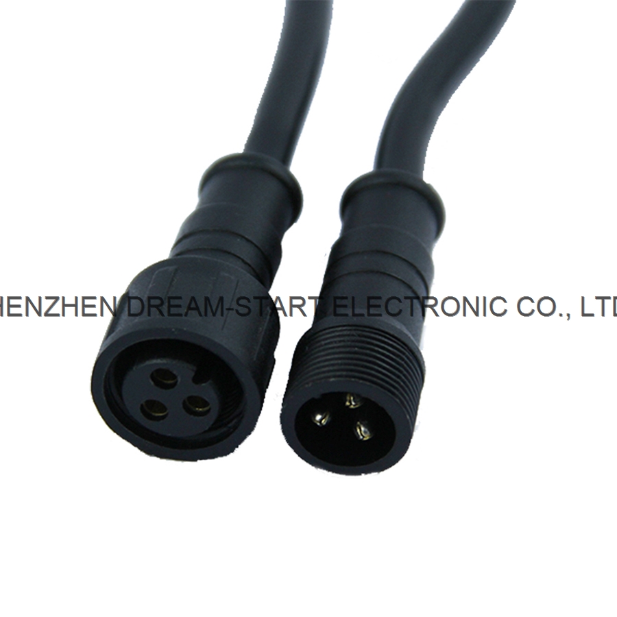male female 2 to 4pin electrical connector