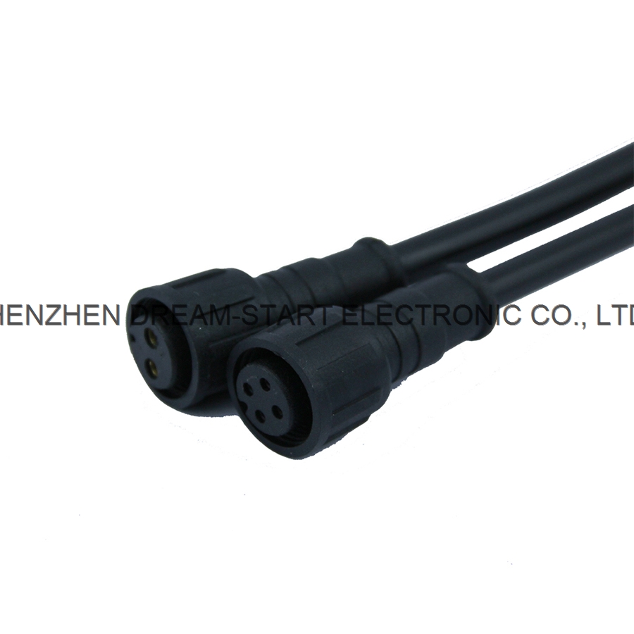 water-tight Female Male 2 Pin wire Connector