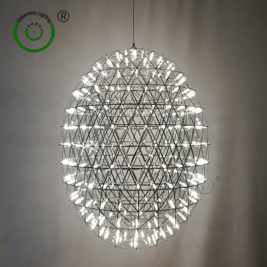 Stainless steel Egg Firework Lamp Ф80*H108 cm Patent product