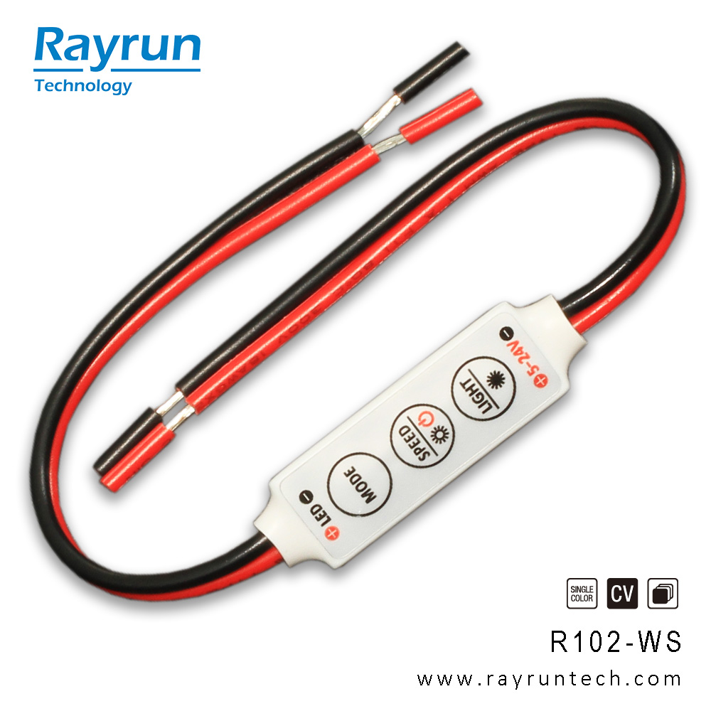 Rayrun R102-WS Mini single color LED controller