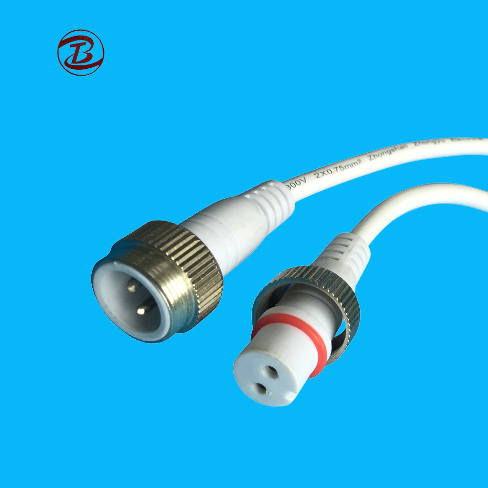 China Supplier m12 male to female 2 to 8 pin connector