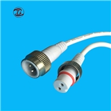 China Supplier m12 male to female 2 to 8 pin connector