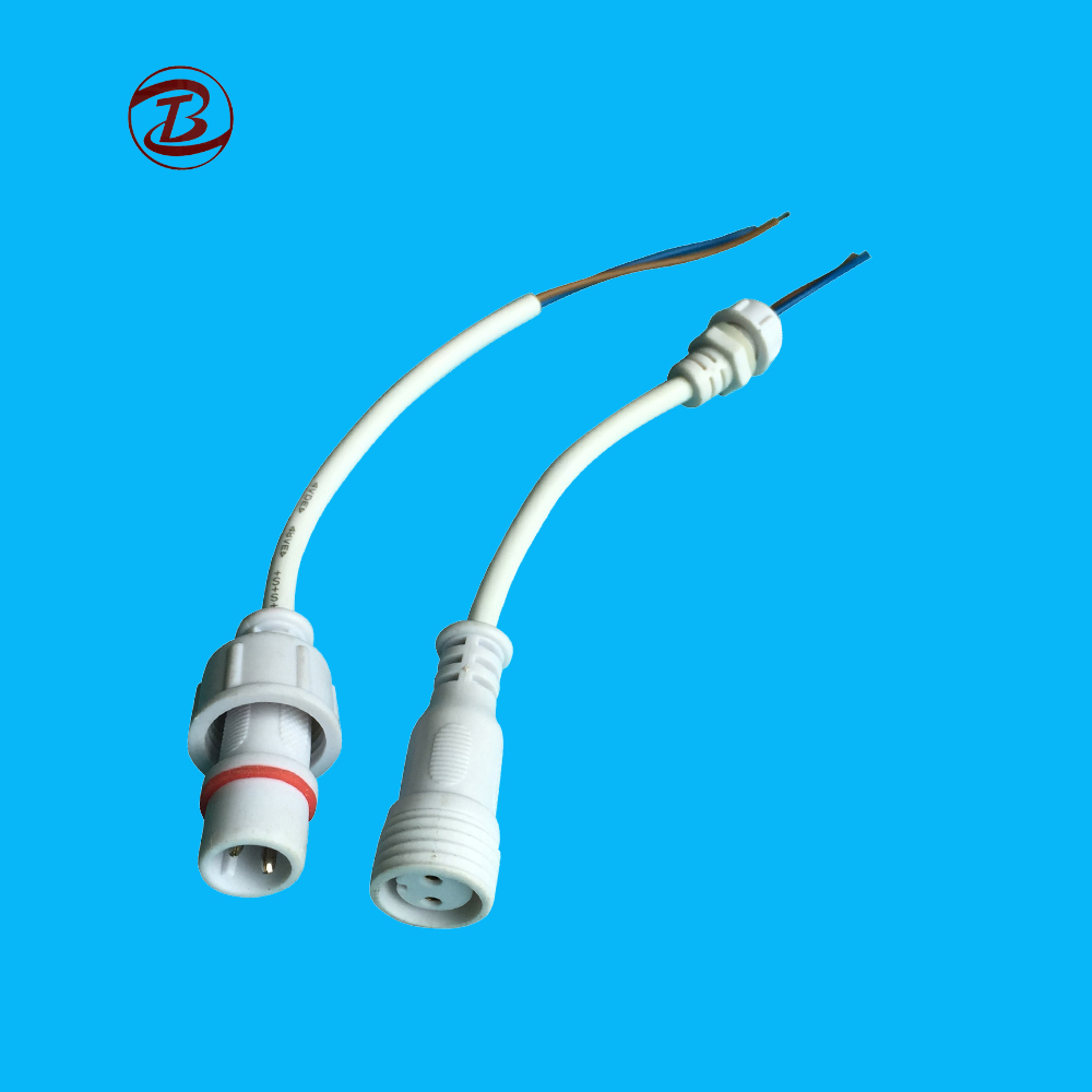 Multi pin connector with extension wire