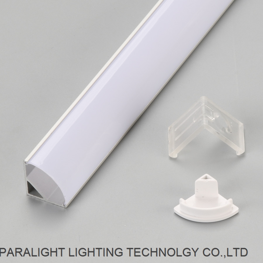 LED Linear Aluminum Profile corner for 10mm led strip