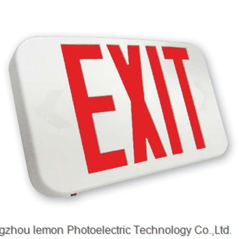 led emergency fire exit sign box 2W