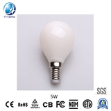 G45 LED Filament Bulb 5W 600lm Equal 60W milky with Ce RoHS EMC LVD