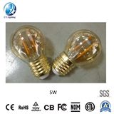LED Filament Bulb G45 2W E27 B22 600lm Equal 60W amber with Ce RoHS EMC LVD