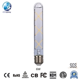 T28 LED Filament Bulb 6W E27 B22 660lm Equal 75W Frosted with Ce RoHS EMC LVD