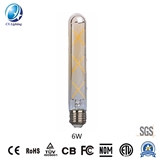 T28 LED Filament Bulb 6W E27 B22 660lm Equal 75W Amber with Ce RoHS EMC LVD