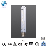 T28 LED Filament Bulb 4W E27 B22 660lm Equal 75W Milky with Ce RoHS EMC LVD