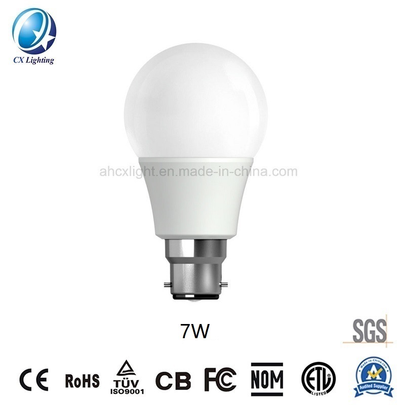 LED Bulb 7W E27 Screwbase 6500K Daylight Indoor Lighting with Ce RoHS EMC LVD