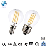 LED Filament Bulb G45 5W E27 B22 600lm Equal 60W Clear with Ce RoHS EMC LVD